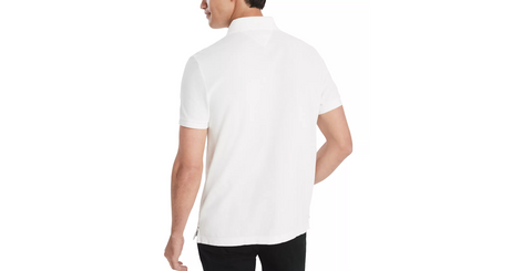 Men's Organic Cotton Classic Fit 1985 Polo - Color: White, Size: XL - 5th Ave. Window