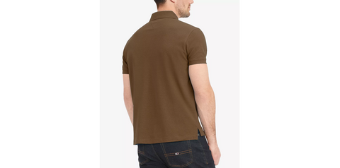 Men's Organic Cotton Classic Fit 1985 Polo - Color: Desert Khaki, Size: XL - 5th Ave. Window