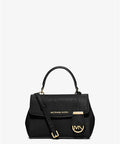 Ava Extra-Small Saffiano Leather Crossbody - Black - 5th Ave. Window
