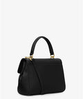 Ava Extra-Small Saffiano Leather Crossbody - Black - 5th Ave. Window