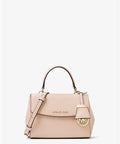 Ava Extra-Small Saffiano Leather Crossbody - Soft Pink - 5th Ave. Window