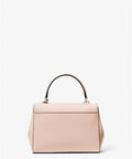 Ava Extra-Small Saffiano Leather Crossbody - Soft Pink - 5th Ave. Window