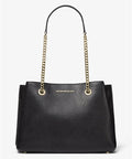 Teagan Large Pebbled Leather Shoulder Bag - 5th Ave. Window