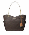 Jet Set Large Logo Shoulder Bag - OLIVE Color - 5th Ave. Window