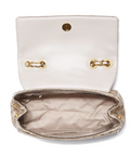 Kimi Logo Convertible Crossbody - Champagne - 5th Ave. Window
