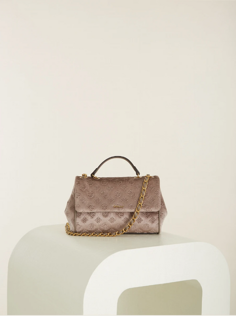 Kimi Logo Convertible Crossbody - Champagne - 5th Ave. Window