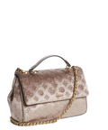 Kimi Logo Convertible Crossbody - Taupe - 5th Ave. Window