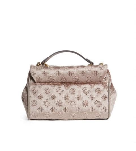 Kimi Logo Convertible Crossbody - Taupe - 5th Ave. Window