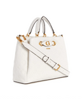 Izzy Peony Girlfriend Satchel - White Color - 5th Ave. Window