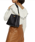 Willow Leather Bucket Bag - 5th Ave. Window