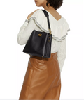 Willow Leather Bucket Bag - 5th Ave. Window
