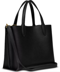 Polished Pebble Leather Willow Tote 24 with Convertible Straps - 5th Ave. Window