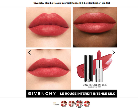 Mini Le Rouge Interdict Intense Silk Limited Edition Lip Set - 5th Ave. Window