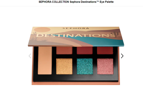 Sephora Destinations™ Eye Palette - Gone West - 5th Ave. Window