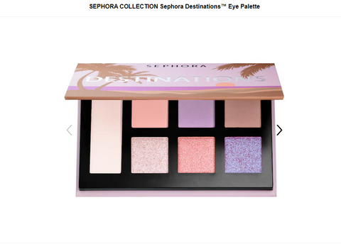 Sephora Destinations™ Eye Palette - Island Hopping - 5th Ave. Window