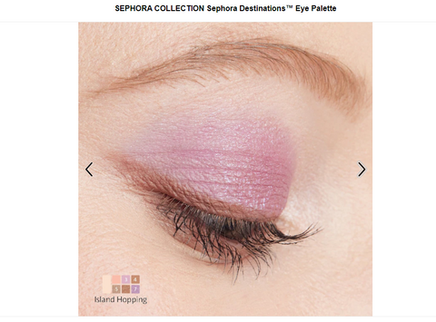 Sephora Destinations™ Eye Palette - Island Hopping - 5th Ave. Window