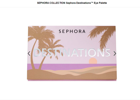 Sephora Destinations™ Eye Palette - Island Hopping - 5th Ave. Window