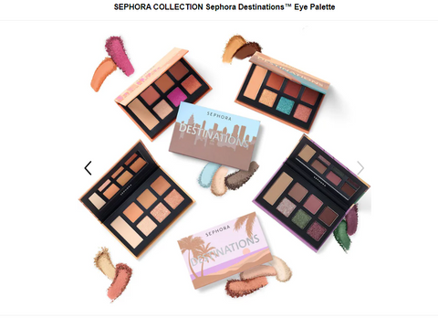 Sephora Destinations™ Eye Palette - Island Hopping - 5th Ave. Window