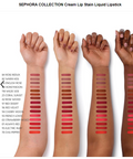 Cream Lip Stain Liquid Lipstick - Color 93 French Lover - matte deep red - 5th Ave. Window