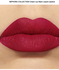 Cream Lip Stain Liquid Lipstick - Color 93 French Lover - matte deep red - 5th Ave. Window
