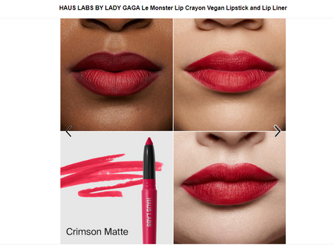 Le Monster Lip Crayon Vegan Lipstick and Lip Liner - 5th Ave. Window