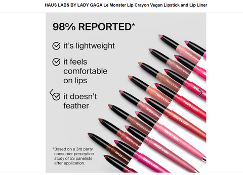 Le Monster Lip Crayon Vegan Lipstick and Lip Liner - 5th Ave. Window