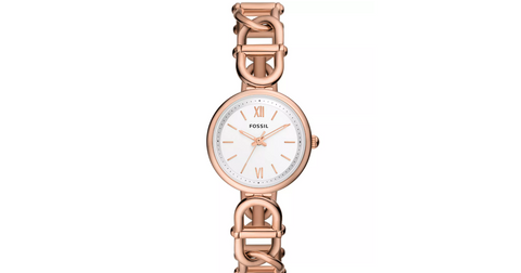 Women's Carlie Three-Hand Rose Gold-Tone Stainless Steel Watch, 30mm - 5th Ave. Window