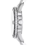 Men's Blue Dive Three-Hand Date Silver-Tone Stainless Steel Watch 42mm - 5th Ave. Window