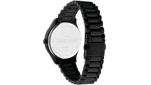 Women's Black Stainless Steel Bracelet Watch 35mm - 5th Ave. Window