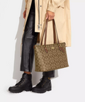 Gallery Tote in Signature Canvas - 5th Ave. Window