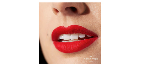 LIPSTORIES Lipstick - Color 22 A Little Magic - matte classic red - 5th Ave. Window