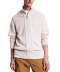 Men's Chunky Zip-Through Sweater - Size Medium (M) - 5th Ave. Window