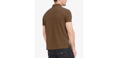 Men's Organic Cotton Classic Fit 1985 Polo - Color:  Desert Khaki, Size: XL - 5th Ave. Window