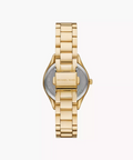 Michael Kors Lauryn Three-Hand Gold-Tone Stainless Steel Watch - 5th Ave. Window