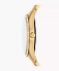 Michael Kors Lauryn Three-Hand Gold-Tone Stainless Steel Watch - 5th Ave. Window