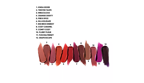 13-Pc. Lips By The Dozen Mini Powder Kiss Lipstick Set - 5th Ave. Window