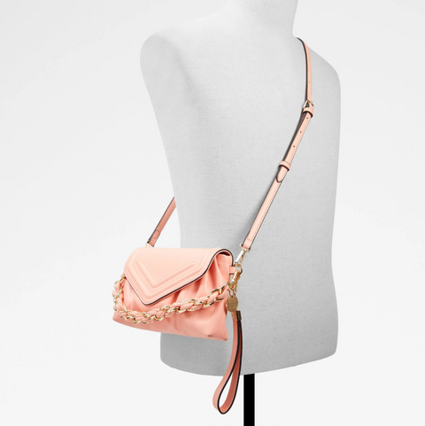 ALDO ALODAGYNX Magnetic Clutch Hand Bag Deep Pink - 5th Ave. Window