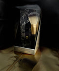 Portable Small Makeup Brush Set, Black floral - 5th Ave. Window