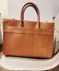 The Small Leather Tote Bag - 5th Ave. Window