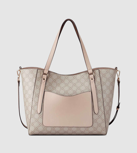 JORDII Trap Tote Bag with Pouch - 5th Ave. Window