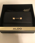 ALDO magnetic clutch black bag with chain in a box - 5th Ave. Window